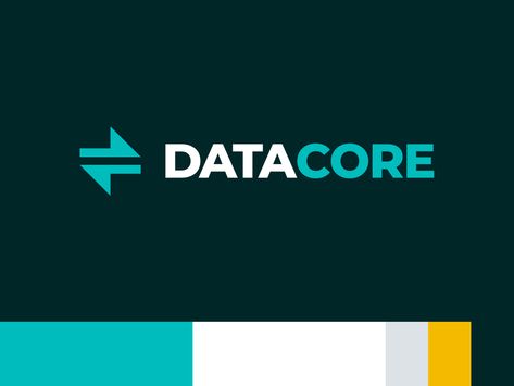 DataCore logo & color palette by HUSL Digital on Dribbble Logo Color Palette, Food Logo Design Inspiration, Tech Logo, Food Logo Design, Tech Branding, Creative Hub, Colors Palette, App Interface, Color Palette Design