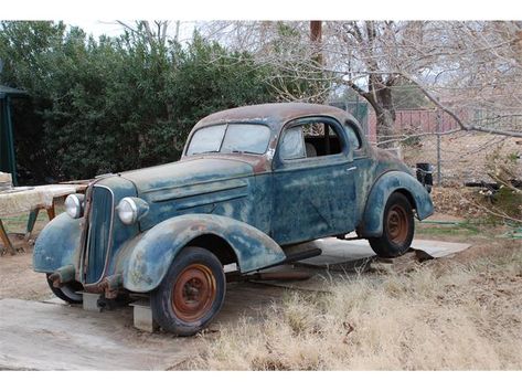 1936 Chevrolet Business Coupe (CC-1559808) for sale in Apple Valley, California | #chevrolet | #ClassicCars | #DriveYourDream | #ClassicChevrolet | #Chevy | Barn Finds Classic Cars, Apple Valley California, Vintage Cars For Sale, Abandoned Vehicles, Painting Trees, Cars 4, Project Cars, Rusty Cars, Classic Chevrolet