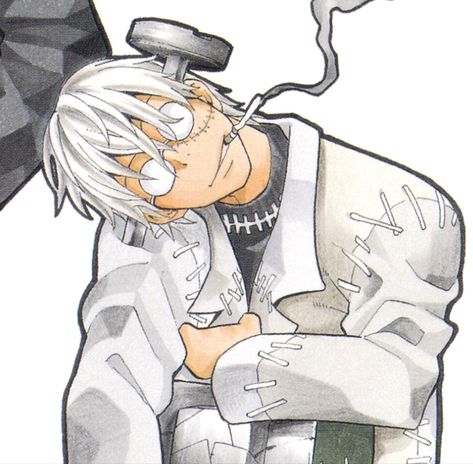 Soul Eater Stein, Soul Eater Manga, Soul And Maka, Spirit Soul, Anime Pixel Art, Soul Eater, Manga Characters, Pose Reference Photo, Anime Demon