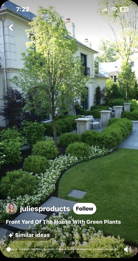 California Landscaping Front Yard, Houston Landscaping, Front Entry Landscaping, Nj House, Southern Landscaping, Curb Appeal Landscaping, Entry Landscaping, Driveway Border, California Landscaping