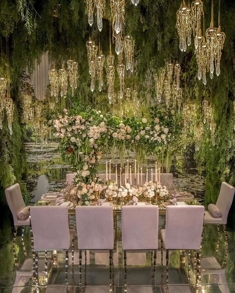 Grace Ormonde Wedding Style, Forest Backdrop, Tabletop Design, Green Wedding Inspiration, Exquisite Gardens, Forest Backdrops, Prom Theme, Wild Forest, Table Top Design