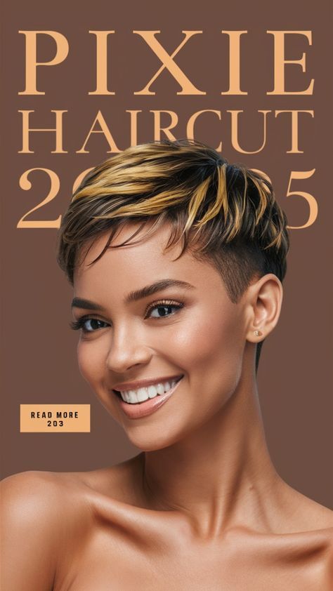 Pixie Haircut For Thick Curly Hair, Pink Haircut Singer, Pixie 2024 Trends, Very Short Hair Edgy Pixie Hairstyles, Curly Pixie Haircut For Chubby Faces, Short Edgy Pixie Haircut, Pixie Cut Chubby Face, Pixie Hairstyle Women, Toni And Guy Haircuts