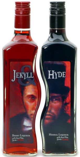 Jekyll & Hyde Liqueur. Jekyll And Hyde, Whisky Bottle, Alcohol Bottles, Cigars And Whiskey, Scotch Whiskey, Beverage Packaging, Wine And Liquor, Bottle Packaging, Liquor Bottles