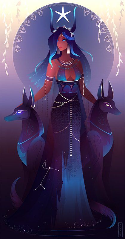 Egyptian Gods, The Moon, Illustrator, Deviantart, Thank You, Moon, Stars, Animals, Art