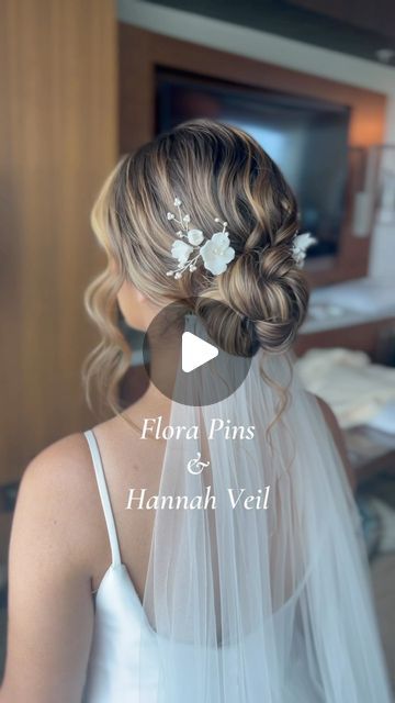 Hair Up With Veil Underneath, Wedding Hair With Veil Underneath, Bride Upstyle With Veil, Wedding Updo Veil Underneath, Low Bun Bride Hair With Veil, Bridal Upstyles With Veil, Blonde Bridal Hair With Veil, Veil With Hair Up, Low Bun Veil Wedding