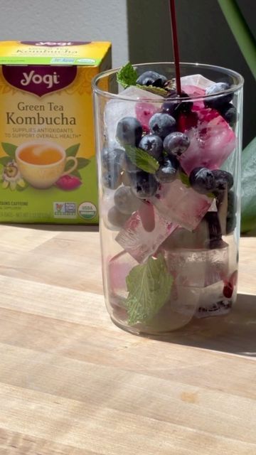 Blueberry Kombucha, Green Tea Kombucha, Yogi Tea, Kombucha, Iced Tea, Ayurveda, Tea Time, Green Tea, Oatmeal