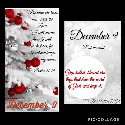 December 9 Blessings, Gospel Verses, Christmas Creatives, Inspiring Messages, Good Morning God Quotes, Days And Months, Psalm 91, Message Quotes, God Quotes