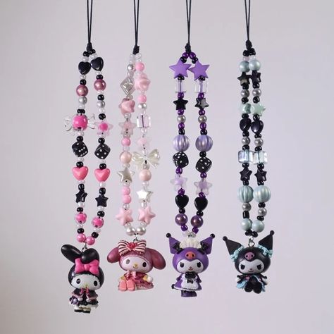 Just found this amazing item on AliExpress. Check it out! ￡2.28 | Cute Kuromi Melody Phone Chain Charm Sanrio Phone Rope Knot Cellphone Lanyard Keychain Woman Girl Bag Pendant For Earphone Case Kuromi Phone Charm, Kuromi Phone Case, Sanrio Phone, Kuromi Keychain, Cute Kuromi, Kuromi Melody, Chain Lanyard, Rope Knots, Lanyard Keychain