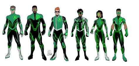 Justice League Costumes, Whole Universe, Super Powers Art, Green Lantern Corps, Dc Comics Superheroes, Superhero Characters, Old Comics, Superhero Design, Dc Characters