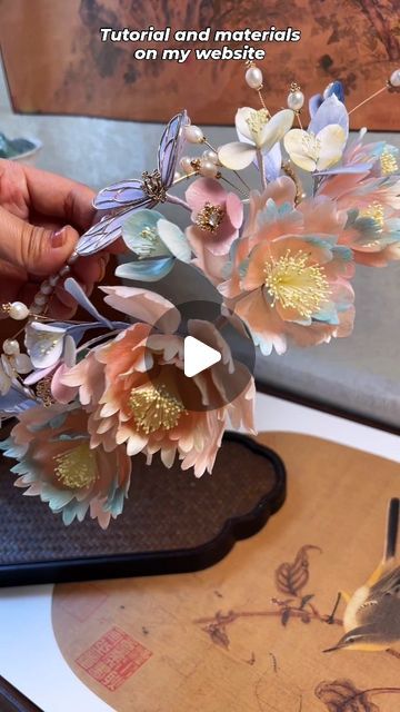 Handmade Ronghua on Instagram: "Silk Threads，Free tutorials and more beautiful Ronghua:
https://fullflowers-china.myshopify.com
Link is in my bio
#silk thread # mulberry silk thread #Embroidery thread#handmade #ronghua #silkflower corsage  #weddingcorsage #corsage #hairpin #brooch" Bio Silk, Silk Thread Embroidery, Corsage Wedding, Thread Embroidery, Silk Thread, Free Tutorial, Mulberry Silk, Embroidery Thread, Silk Flowers