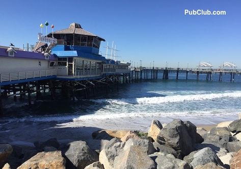 The owner of this iconic bar and restaurant on the Redondo Beach Pier says he will close if he can't open soon. #redondobeach #redondobeachpier #oldtonys #bars #firechief #restaurants #pubclub Redondo Beach Pier, Beach Pier, Bar And Restaurant, Redondo Beach, Favorite City, California, Restaurant, House Styles, Bar