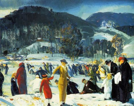 Celebrate George Wesley Bellows's Paintings | artnet News Laurence Amelie, George Bellows, Ashcan School, Vancouver Art Gallery, American Impressionism, Milwaukee Art, Chicago Art, Hotel Cafe, American Painting