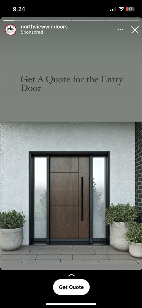 Big Front Door, Statement Front Door, Front Door Black, House Front Door Design, Black Houses, Door Black, Front Door Entrance, House Front Door, Front Door Design