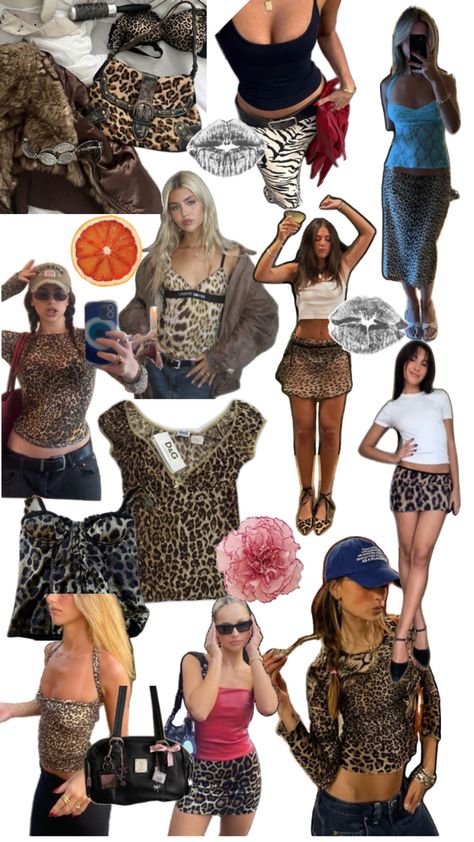 Lepord Print 2000s, 2000s Outfit, 90s Party, 2000s Fashion Outfits, 2000s Fashion, Leopard Print, Animal Print, Fashion Outfits, Animals