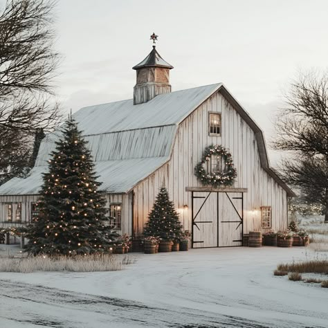 Farmhouse Christmas is the cozy, nostalgic scent of holiday gatherings and rustic charm. Imagine stepping into a festive farmhouse, where the air is filled with the crisp aroma of pine, evoking the scent of a freshly cut Christmas tree. The fragrance then unfolds into warm, inviting notes of apple, raspberry, and strawberry, bringing a subtle sweetness reminiscent of homemade holiday treats.As it settles, Farmhouse Christmas deepens with hints of spice and rich woods, grounding the fragrance with a comforting warmth. It’s like a hug from the season itself—festive, joyful, and steeped in tradition.Notes: Pine Boughs, Crisp Macintosh Apple, Wild Raspberry, Fresh Strawberry, Warm Cinnamon Spice, Aged Cedarwood #christmascoffeetabledecor #indoorchristmasdecorations #porchchristmasdecorations Rustic Outdoor Christmas Decorations, Farm Aesthetic Country Living, Country Christmas Aesthetic, Old Farmhouse Aesthetic, Snowy Cabin In The Woods, Christmas Vibes Cozy, Cozy Winter House, Country Farmhouse Aesthetic, Farm Barn Ideas