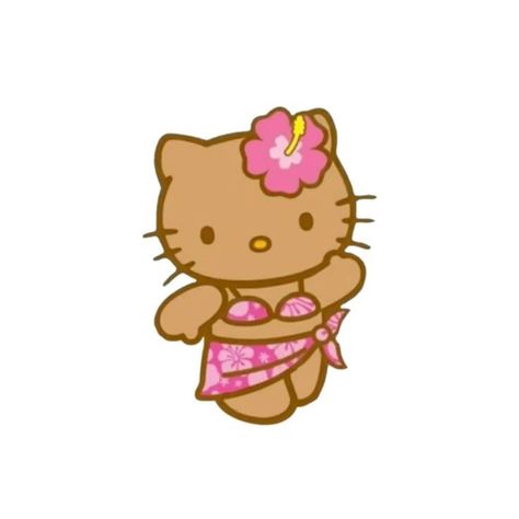 Hello Kitty Pfp, Kitty Pfp, Hawaii, Hello Kitty, Kitty, Hair, Pink