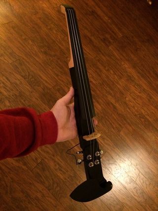 "You were so preoccupied with whether or not you could that you didn't stop to think if you should."That is the 2x4 electric violin in a nutshell. An... Pretty Instruments, Electric Cello, Ovation Guitar, Violin Design, Electric Violin, Build Inspiration, Boutique Guitar, Learn Violin, Diy Instruments