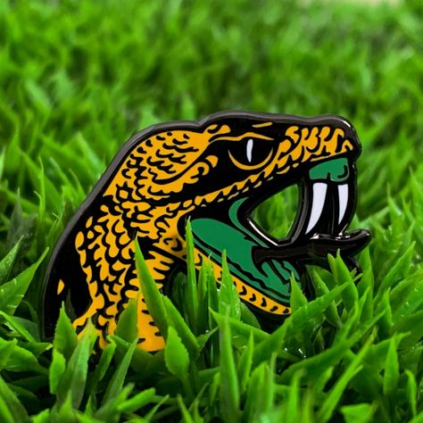 Enamel pin that can be dressed up or worn casually. https://equitea.io Famu Rattlers, Black And Orange, Accessories Collection, Lapel Pin, Enamel Pin, Lapel Pins, Buttons Pinback, Bag Making, Spice Things Up