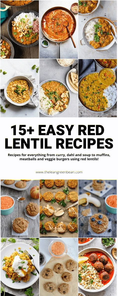 Red Lentil Dinner Recipes, Red Lentil Meals, Easy Healthy Lentil Recipes, What To Make With Red Lentils, Easy Red Lentil Recipes, Recipes With Red Lentils, Vegan Red Lentil Recipes, Red Lentils Recipe Easy, Indian Lentil Recipes