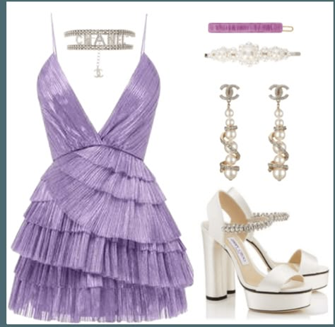 glam purple stage outfit Outfit | ShopLook Purple Kpop Outfits Stage, Kpop Stage Outfits Ideas Purple, Purple Fancy Outfits, Stage Outfits Purple, Dress Stage Outfits, Purple Kpop Outfits, Shoplook Outfits Kpop, Purple Stage Outfits, Kpop Stage Outfits Polyvore