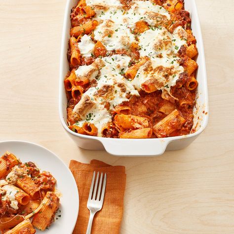 Lamb Ragu Recipe, Lamb Ragu, Dinner 2023, Baked Rigatoni, Ina Garten Recipes, Sausage Recipe, Ground Lamb, Barefoot Contessa, Food Network Magazine