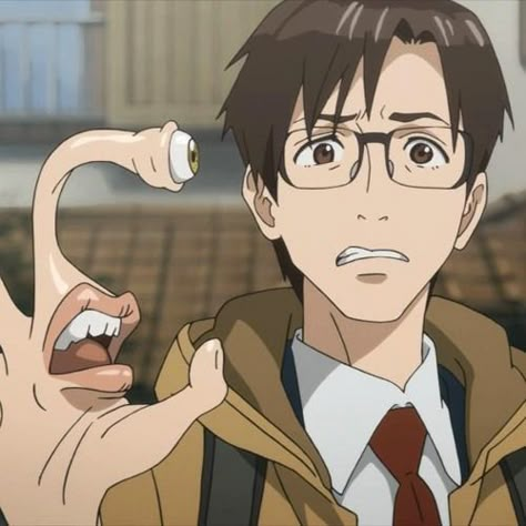 Parasyte Shinichi, Migi Parasyte, Anime Parasyte, Parasyte The Maxim, Cosplay Clothes, Anime Wall, Anime Reccomendations, Anime Screenshots, Anime I