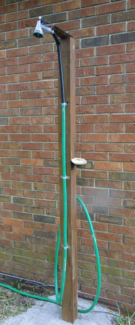 Outdoor Shower Kits, Outside Showers, Outdoor Shower Enclosure, Outdoor Shower Diy, Outdoor Baths, Pool Shower, Garden Shower, Outdoor Bath, Diy Shower