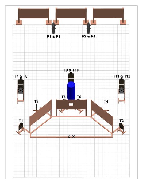 Close Quarters Combat is a 28 Round Course of Fire USPSA Stage designed for the 25 Yard Range at Southern Chester. The idea was for something quick and easy Trex Arms, Uspsa Shooting, Analysis Architecture, Outdoor Shooting Range, Shooting House, Site Analysis Architecture, Archery Range, Close Quarters Combat, Stage Ideas