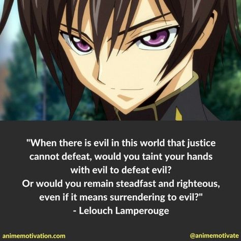 Code Geass Wallpaper, Creepy Quotes, Lelouch Vi Britannia, Provoking Quotes, Lelouch Lamperouge, Travel Humor Quotes, Quotes For You, Manga Quotes, Anime Quotes Inspirational