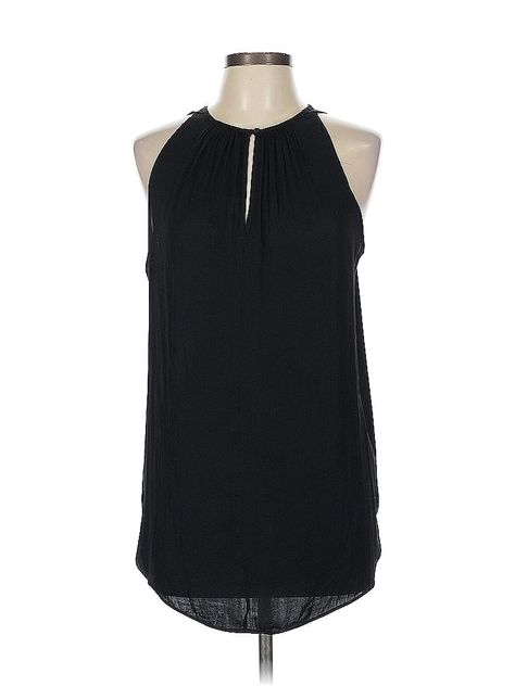 Worthington Sleeveless Blouse Size: Large Tops - used. 100% POLYESTER | Worthington Sleeveless Blouse: Black Tops - Size Large Blouse Black, Sleeveless Blouse, Sleeveless Top, The 100, Womens Tops, Size Large, Black