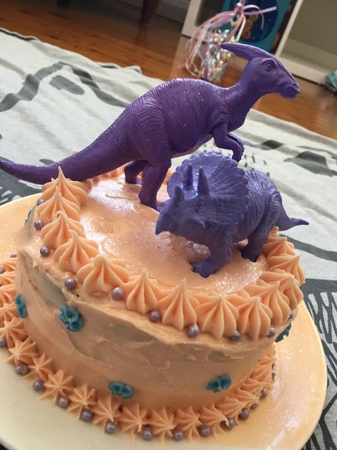 Dinosaur themed cake Purple Dinosaur Cake, Dinosaur Themed Cake, Purple Dinosaur, Jungle Birthday Party, Baby Boy 1st Birthday Party, Dinosaur Cake, Jungle Birthday, Baby Boy 1st Birthday, Dinosaur Birthday Party