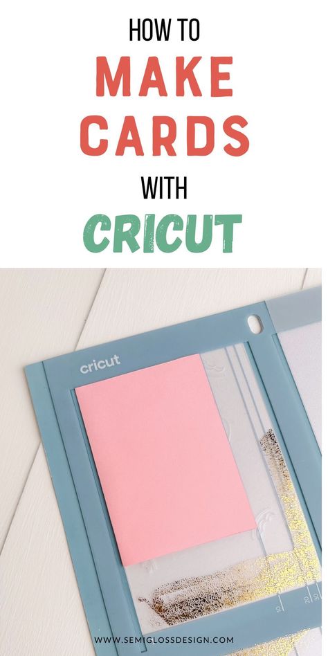 Learn how to make Cricut cards with these easy tips. Learn about card sizes, Cricut card mat, making your own cards with cardstock and more! Perfect for Cricut newbies. Free Cricut Cards, Making Cards With Cricut Maker, Cricut Cards Ideas Cardmaking, Cricut Card Mat, Joy Cards, Simple Christmas Cards, Make Your Own Card, Cricut Projects Beginner, Cricut Craft