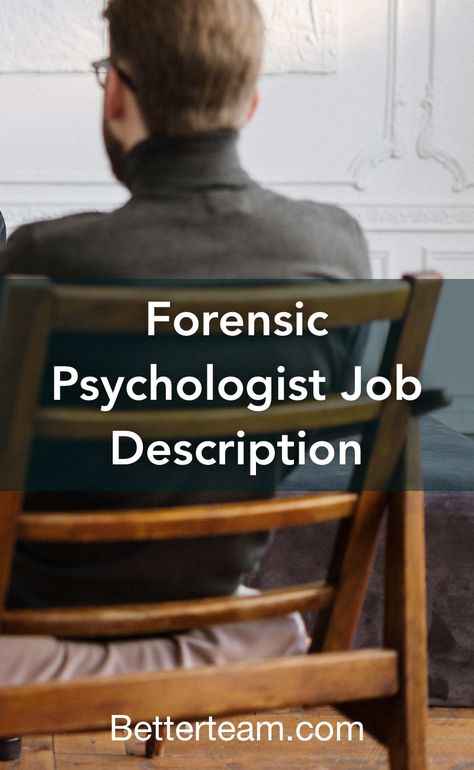 Learn about the key requirements, duties, responsibilities, and skills that should be in a Forensic Psychologist Job Description. Psychologist Job, Job Questions, Forensic Psychologist, Computer Forensics, Job Titles, Job Description Template, Applied Psychology, Forensic Psychology, Psychology Student