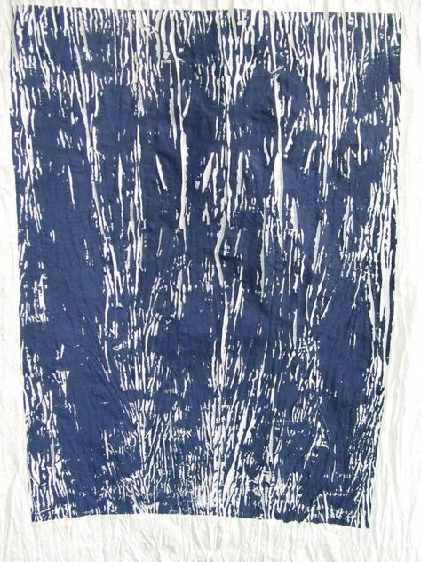 Shibori and screen printing – Flextiles Kim Winter, Textiles Ideas, Shibori Textiles, Textiles Sketchbook, Artisan Textiles, Shibori Fabric, Shibori Tie Dye, Fiber Artist, Textile Texture