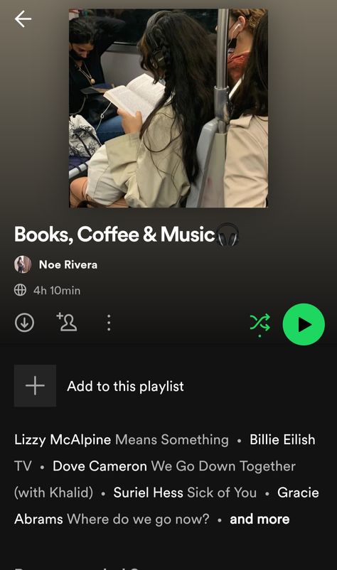 A playlist to listen when you read books Sleep Playlist, Playlists Ideas, Coffee Music, Love Songs Playlist, Songs Playlist, Study Tips College, Song Playlist, Spotify Playlist, To Listen