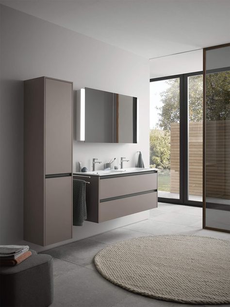 This is a Brand new Duravit Ketho2 400mm Wall Mounted 2 Doors Bathroom Cabinet. Buy this product at low price. This product is listed on our website under the category of Bathroom Cabinets. Product details as follows:   Available variation options: left/right hand.   2 sizes available: 1320mm / 1760mm.   Available in 16 finishes.   Wall-mounted installation.   It comes with a standard handle.   Fixing not included.   The images shown are only for illustration purposes.   Refer to the technical i Bathroom Vanity With Linen Cabinet, Vanity With Linen Cabinet, Bathroom Tall Cabinet, Wall Mounted Bathroom Cabinets, Door Bathroom, Modern Bathrooms, Linen Cabinet, Tall Cabinet, 2 Doors