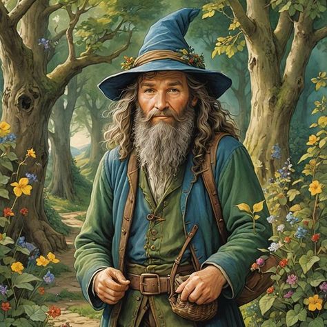 MythoSphere Tom Bombadil, The Poem, A Character, Dnd Characters, Tolkien, Lord Of The Rings, Art