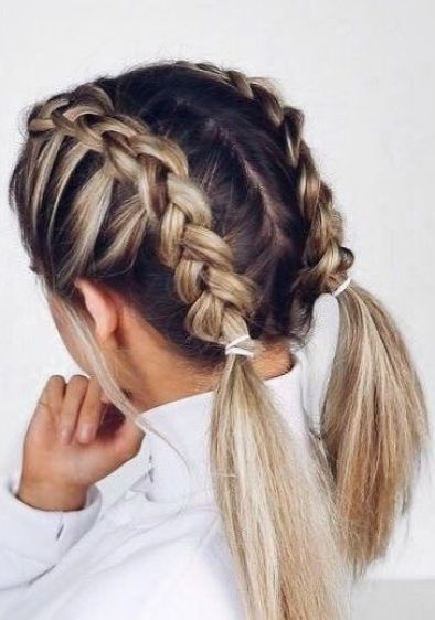 10 Easy Hairstyles When You're In A Rush - Society19 Rush Hairstyles, 13 Hairstyles, Super Easy Hairstyles, Different Braids, Braided Hairstyles For Teens, When You, Cool Braid Hairstyles, Peinados Fáciles Para Cabello Corto, Cool Braids