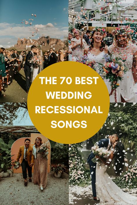 Wedding Recessional Songs Upbeat, Recessional Wedding Songs Upbeat, Wedding Exit Songs, Wedding Recessional Songs, Wedding Recessional, Wedding Music Playlist, Processional Songs, Recessional Songs, Wedding Ceremony Songs