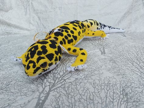 Leopard Gecko Crochet Pattern, Crochet Hexagon, Leopard Gecko, Plush Pattern, Crochet Round, Fabric Paint, Color Samples, Worsted Weight Yarn, Worsted Weight