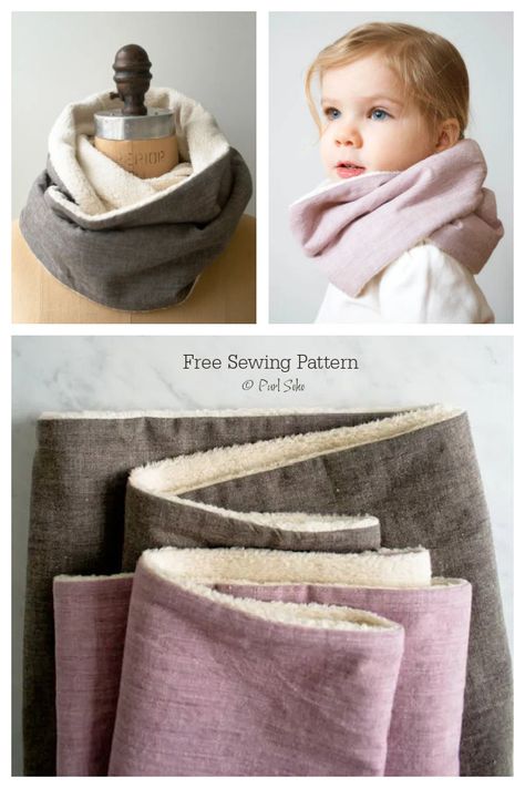 Sew Neck Warmer, Neck Warmer Sewing Pattern, Neck Warmer Pattern Sewing, Diy Neck Warmer, Linen Projects, Neck Warmer Pattern, Scarf Sewing, Fabric Art Diy, Scarf Sewing Pattern