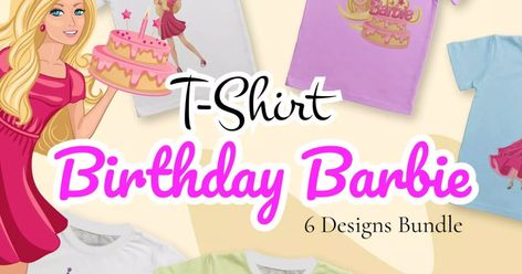 How to Create Stunning Barbie SVG Designs for T-Shirts Barbie Svg, Grinch Characters, Free Barbie, Shopping Quotes, Svg Designs, Svg Quotes, Heat Transfer Vinyl, Svg Design, Design Bundles