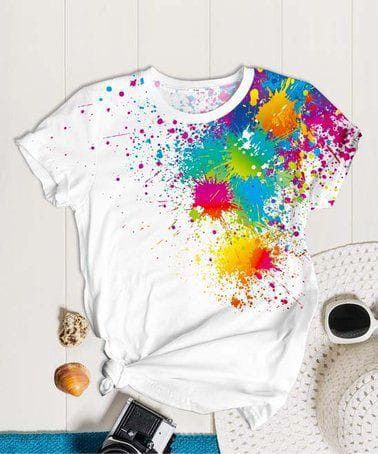 Summer Tshirt Designs, Diy Puffy Paint, Glitter Tshirt, Paint Shirt, Fabric Paint Shirt, Shirt Painting, Tshirt Painting, Painted Fabric, Fashion Drawing Sketches