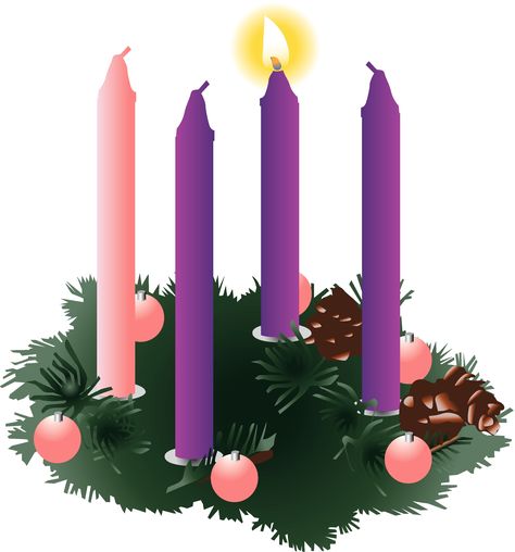 Religious Advent Clipart | Clipart Panda - Free Clipart Images Advent Wreath Candles, Candle Meaning, Candle Color Meanings, First Sunday Of Advent, Advent Wreaths, Advent Candle, Advent Devotionals, Advent Ideas, Advent Season