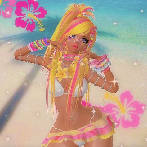 Gyaru Aesthetic, Imvu Outfits Ideas Cute, Gyaru Fashion, Yandere Simulator, Mode Inspo, Cute Art Styles, Funky Art, Images Gif, Cartoon Art Styles