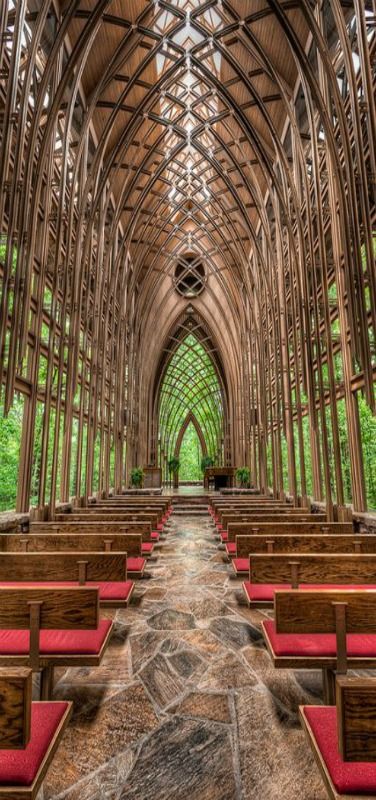 A chapel in the woods, [gothic] Bella Vista, Arkansas, USA by IPBrian Thorncrown Chapel, Chapel In The Woods, Architecture Cool, Glass Chapel, Eureka Springs, Old Church, Place Of Worship, Pretty Places, Amazing Architecture