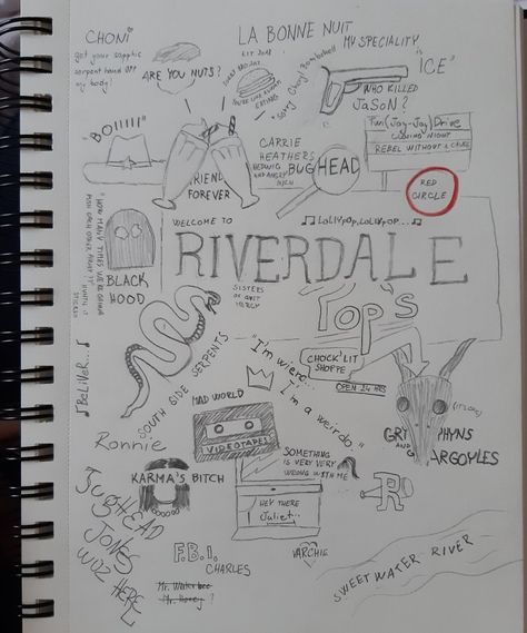 Riverdale Coloring Pages, Riverdale Doodles, Jughead Drawing, Riverdale Drawings, Bestie Journal, Riverdale Aesthetic, Dylan O'brien, Drawings Simple, Pictures To Draw