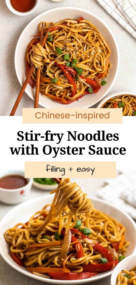 Garlic Noodles Recipe Asian Oyster Sauce, Oyster Stir Fry Sauce, Fish Sauce Recipe Stir Fry, Noodles With Oyster Sauce, Oyster Sauce Uses, Stir Fry Sauce With Oyster Sauce, Stir Fru Sauce, Recipes Using Oyster Sauce, Stir Fry Egg Noodles