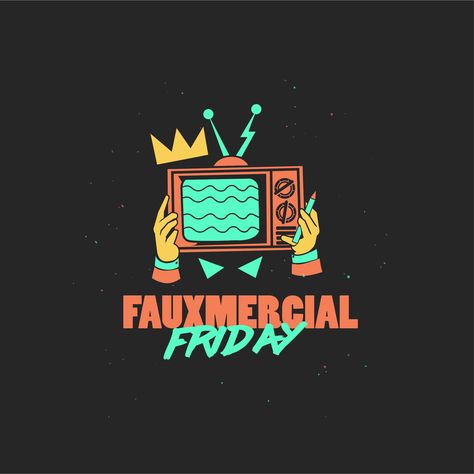 Design #30 by Deduder | Fun and Over-the-top logo for a comedic web series Tv Show Logo Design, Tv Logo Design, Escape Room Design, Tv Show Logo, Tv Show Logos, Logo Tv, Art And Craft Shows, Media Production, Indie Art