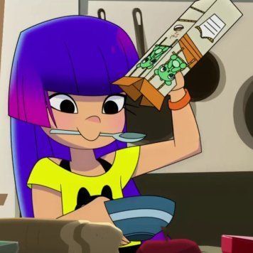 Glitch Techs, Cute Calendar, Nickelodeon Shows, Funky Outfits, Cartoon Icons, High Five, A Cartoon, Art Show, Girl Cartoon